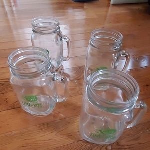 BUD LIGHT LIME-A-RITA Faux Mason Jar Cups